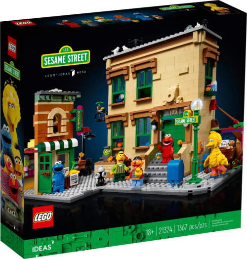 LEGO IDEAS 21324 123 SESAME STREET