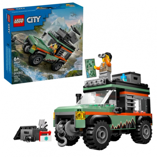 LEGO CITY 60447 Off-Road 4x4 Mountain Truck