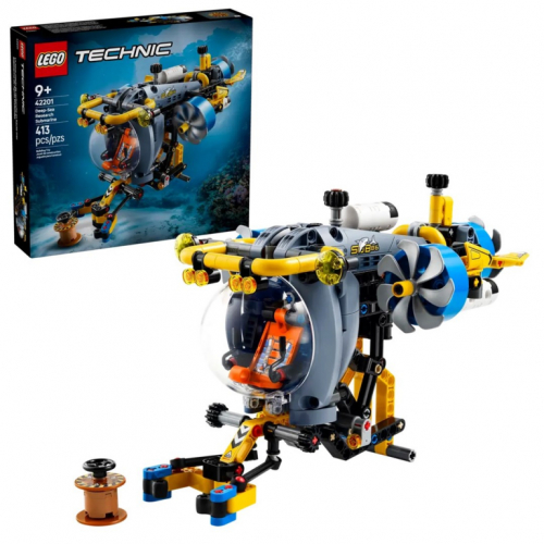 LEGO TECHNIC 42201 Deep Sea Research Submarine