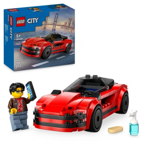 LEGO CITY 60448 Red sports car