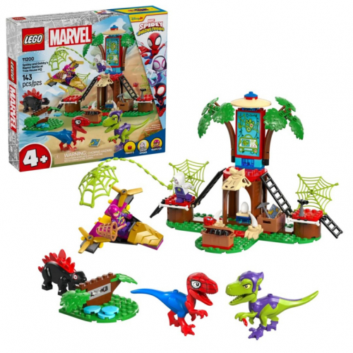 LEGO MARVEL 11200 Spidey and Gobby’s Raptor Battle at Tree House HQ