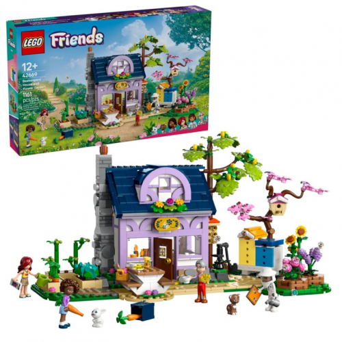 LEGO FRIENDS 42669 Beekeepers House and Flower Garden