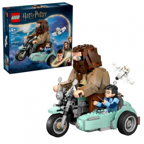 LEGO HARRY POTTER 76443 Hagrid & Harry's Motorcycle Ride