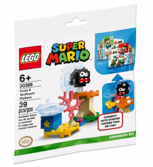 LEGO Super Mario 30389 Fuzzy & Mushroom Platform