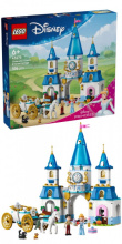 LEGO Disney 43275 Cinderellas Castle & Horse Carriage