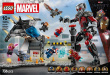 LEGO Blocks Super Heroes 76314 Captain America: Civil War Action Battle