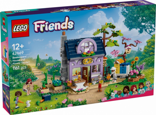 LEGO Blocks Friends 42669 Beekeepers' House and Fl ower Garden