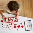 LEGO Blocks Super Heroes 76313 MARVEL Logo & Minifigures