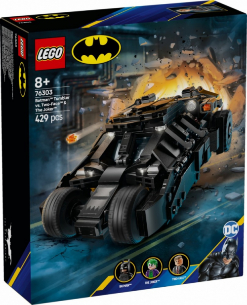 LEGO Bricks Super Heroes 76303 Batman Tumbler vs. Two- Face The Joker