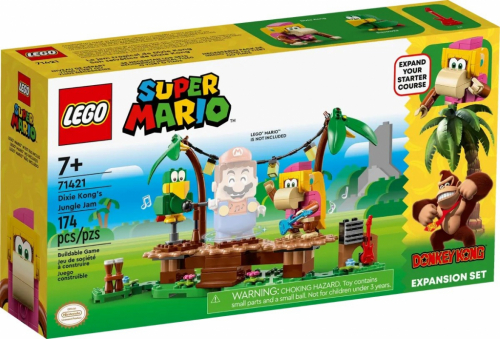 LEGO SUPER MARIO 71421 EXPANSION SET - DIXIE KONG'S JUNGLE JAM