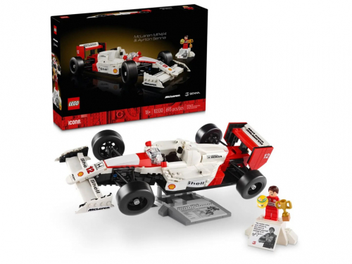 LEGO ICONS 10330 McLaren MP4/4 & Ayrton Senna