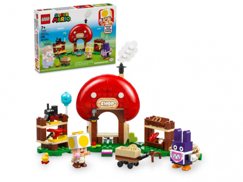 LEGO SUPER MARIO 71429 EXPANSION SET - NABBIT AT TOAD'S SHOP