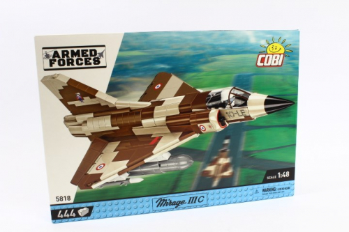 COBI 5818 Armed Forces French Fighter Aircraft Mirage IIIC 444 Pads