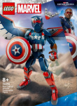 LEGO Blocks Super Heroes 76296 New Captain America Construction Figure