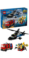 LEGO Helicopter, Fire Truck & Submarine Remix