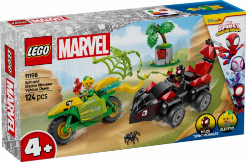 LEGO SPIDEY 11198 Spin and Electro Dinosaur Vehicle Chase