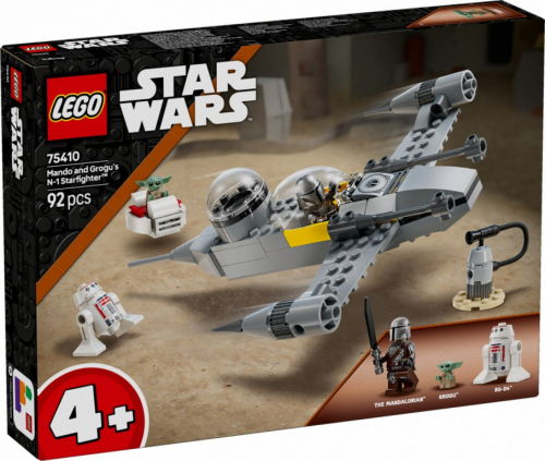 LEGO Star Wars 75410 Mando and Grogus N-1 Starfighter