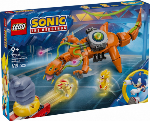 LEGO Blocks Sonic 77003 Super Shadow vs. Biolizard