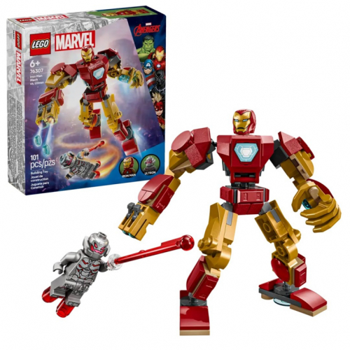 LEGO MARVEL 76307 Iron Man Mech vs. Ultron