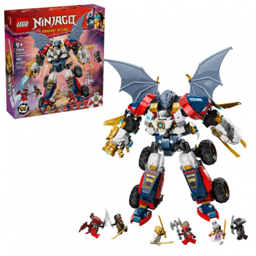 LEGO NINJAGO 71834 Zane's Ultra Combiner Mech