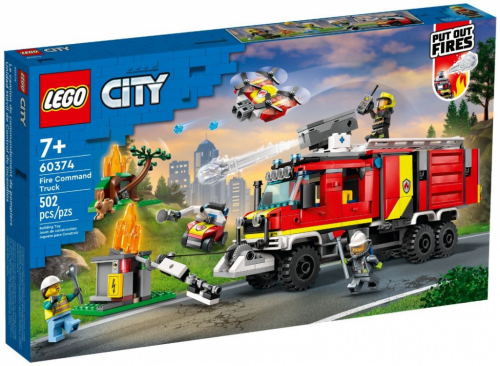 LEGO CITY 60374 FIRE COMMAND TRUCK