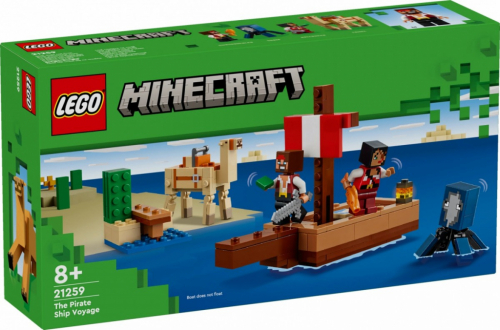 LEGO LEGO Minecraft 21259 The Pirate Ship Voyage