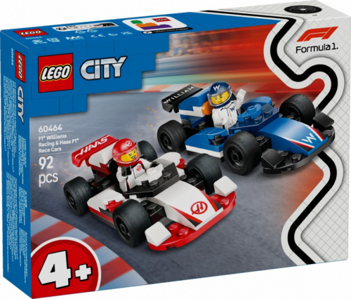 LEGO City 60464 F1 Williams Racing & Haas F1 Race Cars