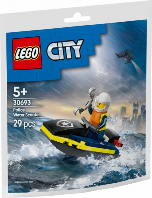 LEGO Bricks City 30693 Police Water Scooter