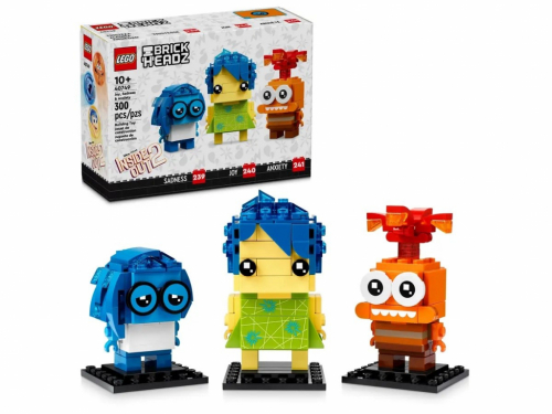 LEGO BRICKHEADZ 40749 Joy, Sadness and Uncertainty