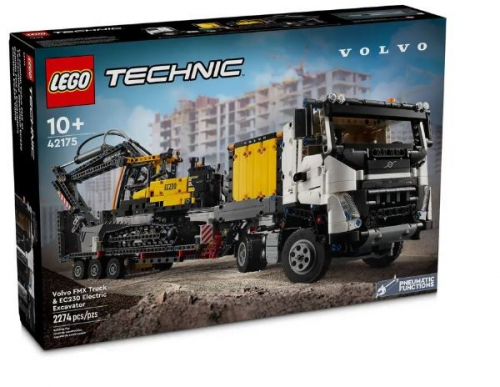 LEGO Volvo FMX Truck & EC230 Electric Excavator