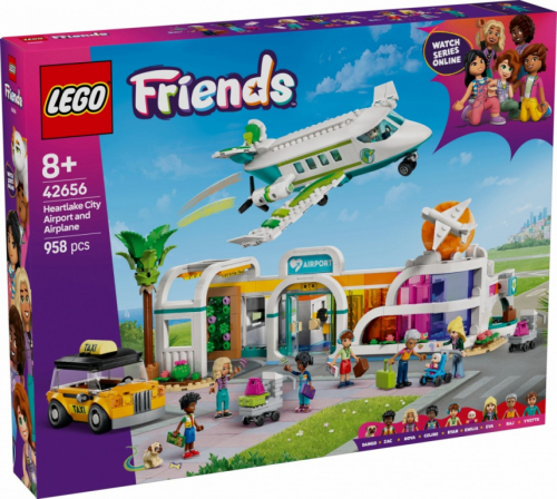 LEGO Bricks Friends 42656 Heartlake City Airport and Airplane