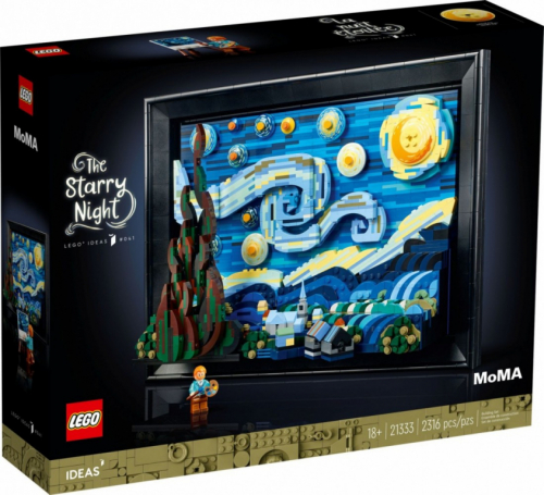 LEGO Bricks Ideas 21333 Vincent van Gogh - The Starry Night Vincenta van Gogh