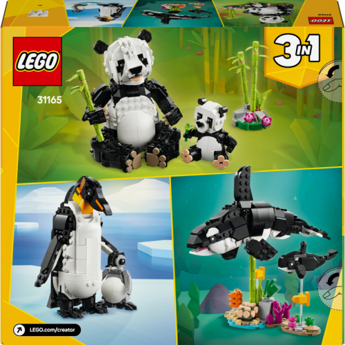 LEGO Creator Wilde Tiere: Pandafamilie 31165