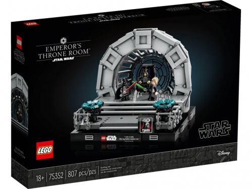 LEGO STAR WARS 75352 DIORAMA: EMPEROR'S THRONE ROOM