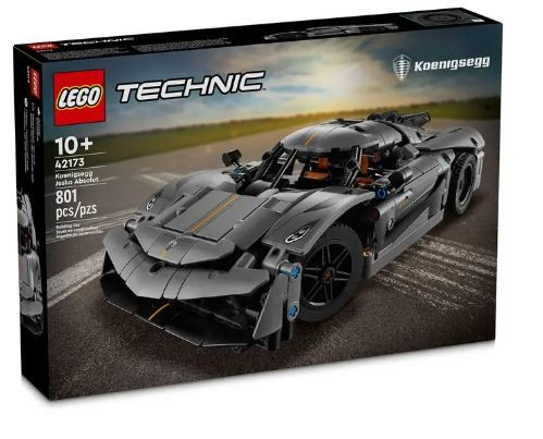 LEGO Koenigsegg Jesko Absolut Grey Hypercar