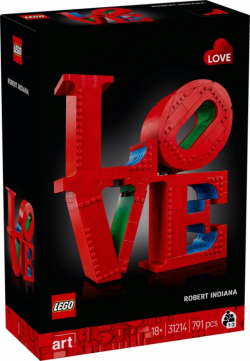 LEGO Blocks ART 31214 LOVE