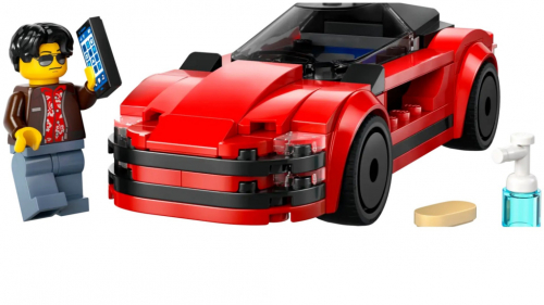 LEGO CITY 60448 Red sports car