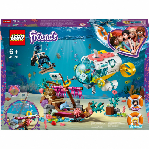 Lego Friends Rettungs-U-Boot für Delfine