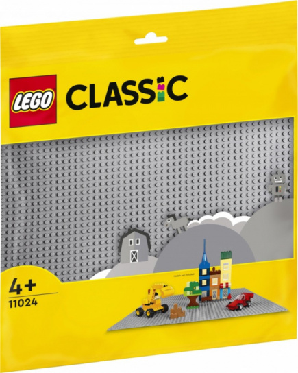 LEGO Lego Classic 11024 Grey Baseplate
