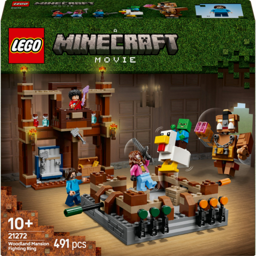 LEGO Minecraft Waldanwesen mit Boxring 21272