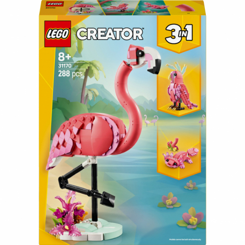 LEGO Creator Wilde Tiere: Rosa Flamingo 31170