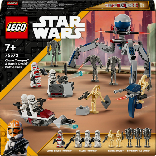 LEGO Star Wars Clone Trooper& Battle Droid Battle Pack 75372