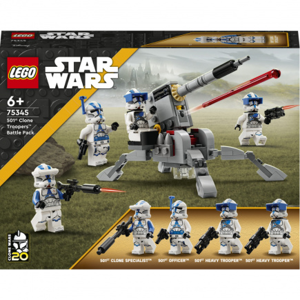 LEGO Star Wars 501st Clone Troopers Battle Pack 75345
