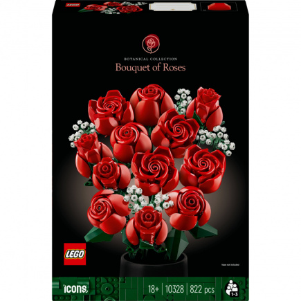 LEGO Icons Rosenstrauß 10328