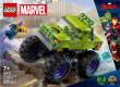 LEGO Blocks Super Heroes 76312 The Hulk Truck vs. Thanos