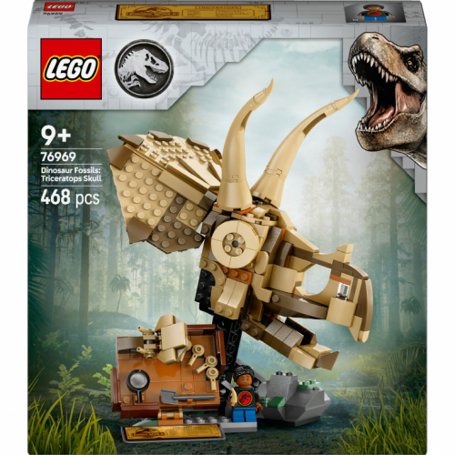 LEGO 76969 Jurassic World Dinosaurier-Fossilien: Triceratops