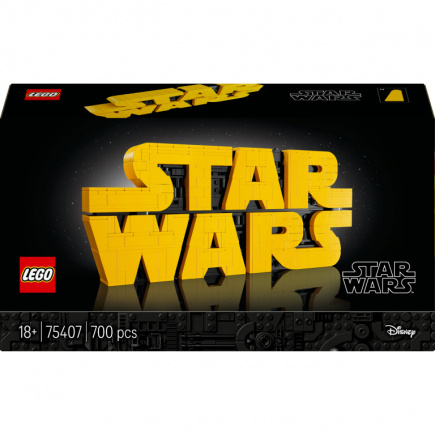 LEGO Star WarsLogo aus LEGO Steinen 75407