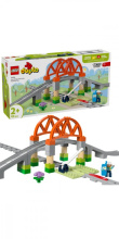 LEGO DUPLO 10426 Train Bridge and Tracks Expansion Set