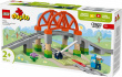 LEGO DUPLO 10426 Train Bridge and Tracks Expansion Set