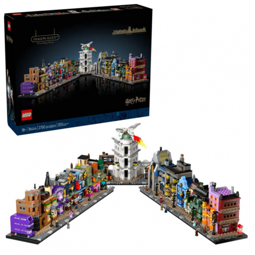 LEGO HARRY POTTER 76444 Diagon Alley Wizarding Shops